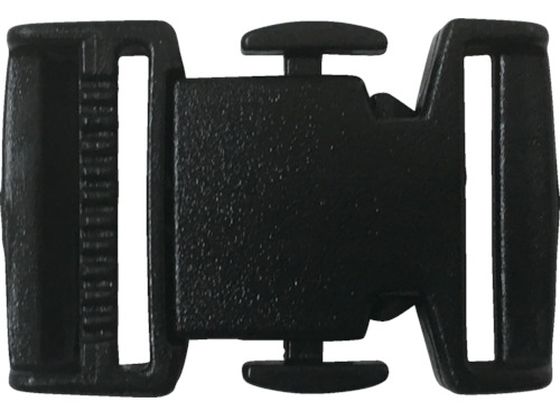 ユタカメイク 金具 Cバックル A25×L45 ブラック JA-19