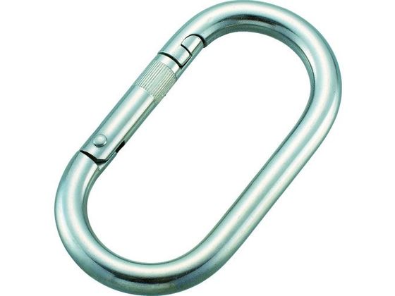 TRUSCO ステンレス カラビナ(環なし) 10mm TKB-1