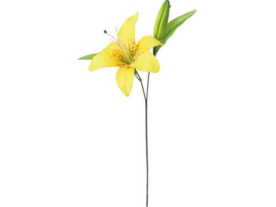 YDM 造花 シングルオリエンタルリリー イエロー YDM 造花 シングルオリエンタルリリー イエロー