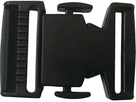 ユタカメイク 金具 Cバックル A30×L48 ブラック JA-21