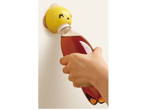 いまやんさん専用商品 サカエ工業 スマイルオープナー 室内用吸盤タイプ オレンジ