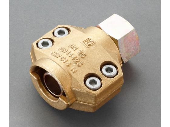 エスコ セーフティーホースクランプ スチーム・温水用 19mm用 雌ねじ