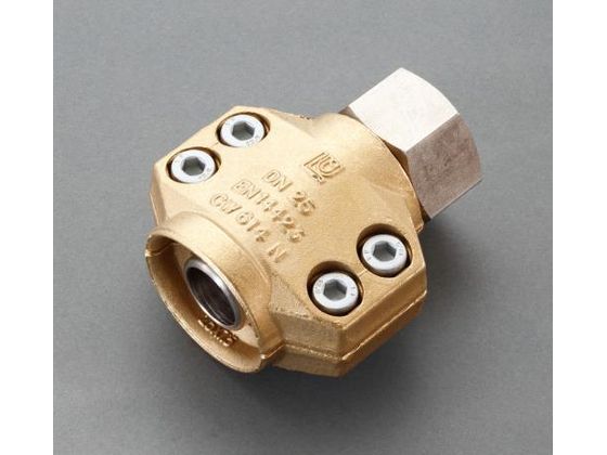 エスコ セーフティーホースクランプ スチーム・温水用 13mm用 雌ねじ