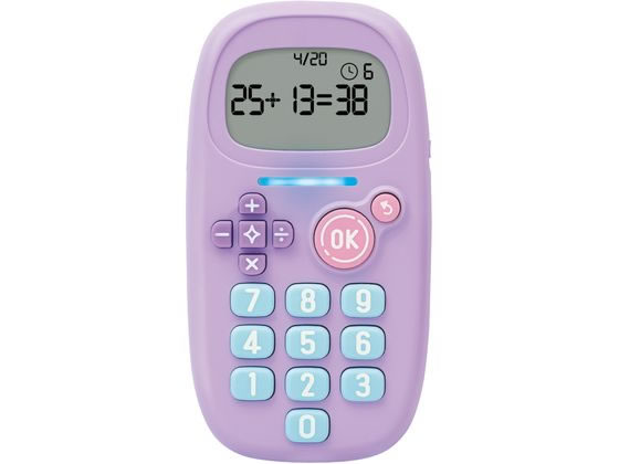 ソニック ピコトレ 暗算ドリル 四則計算用 1日5分 バイオレット
