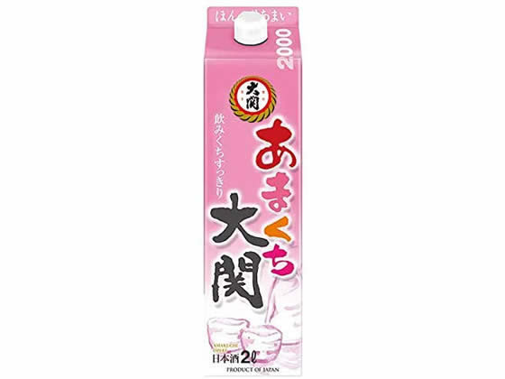 兵庫 大関 大関 あまくち パック 2000ml