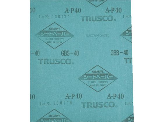 TRUSCO シートペーパー #80 5枚入 GBS-80-5P