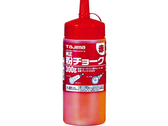 タジマ 粉チョーク赤 PLC2-R300 タジマ 粉チョーク赤 PLC2-R300