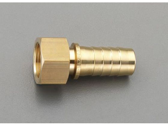 エスコ 雌ねじステム スチーム用 真鍮製 G1・1/2"×38mm エスコ 雌ねじステム スチーム用 真鍮製 G1・1/2"×38mm