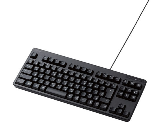 エレコム 有線コンパクトキーボード メンブレン式 TK-FCM103BK エレコム 有線コンパクトキーボード メンブレン式 TK-FCM103BK