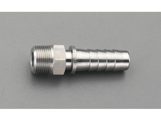 エスコ 雄ねじステム スチーム用 ステンレス製 R1