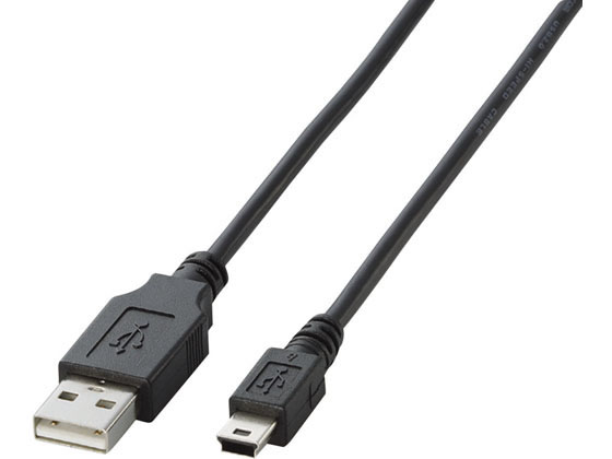 エレコム USB2.0ケーブル mini-Bタイプ 3m U2C-M30BK