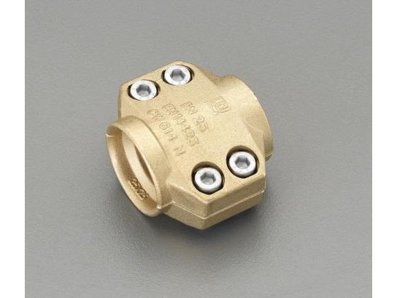 エスコ セーフティーホースクランプ スチーム用 真鍮製 19mm用 EA141BT-6