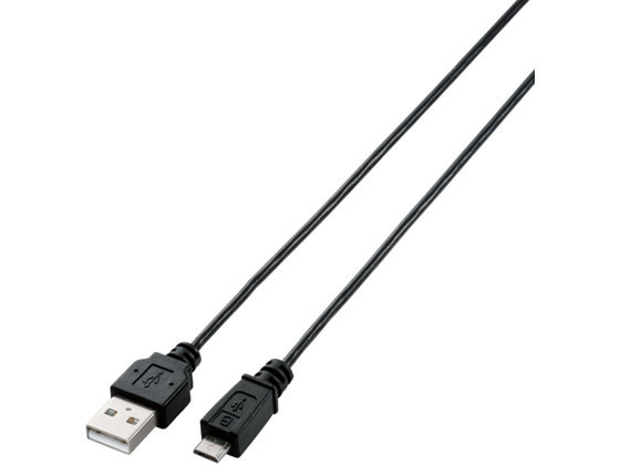 エレコム USB2.0ケーブル A-MicroB スリム 2m U2C-AMBX20BK エレコム USB2.0ケーブル A-MicroB スリム 2m U2C-AMBX20BK