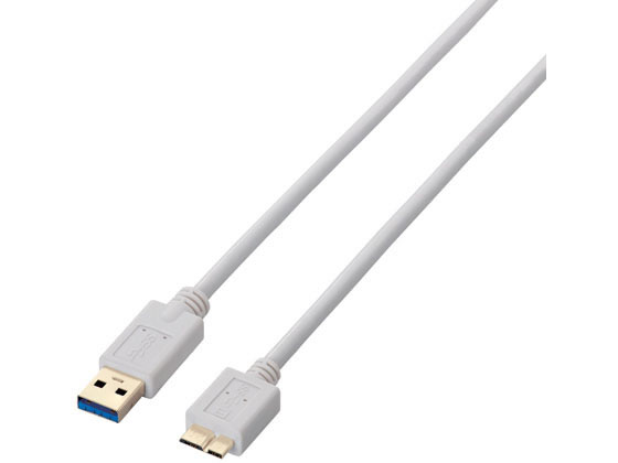 エレコム USB3.0ケーブル A-microB 0.5m USB3-AMB05WH エレコム USB3.0ケーブル A-microB 0.5m USB3-AMB05WH
