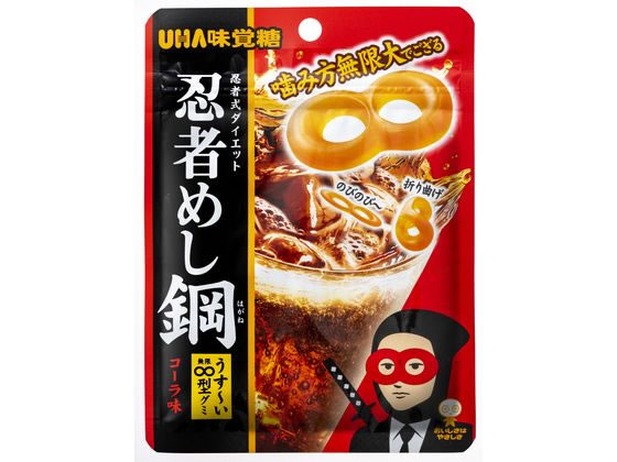 UHA味覚糖 忍者めし 鋼コーラ UHA味覚糖 忍者めし 鋼コーラ