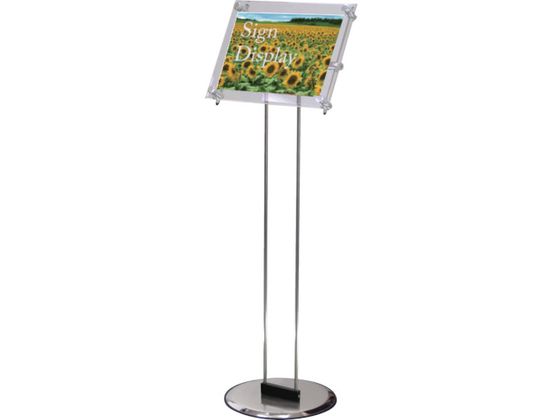 TOKISEI クリエイティブアクリルスタンド ポール A4横 297×210 TOKISEI クリエイティブアクリルスタンド ポール A4横 297×210