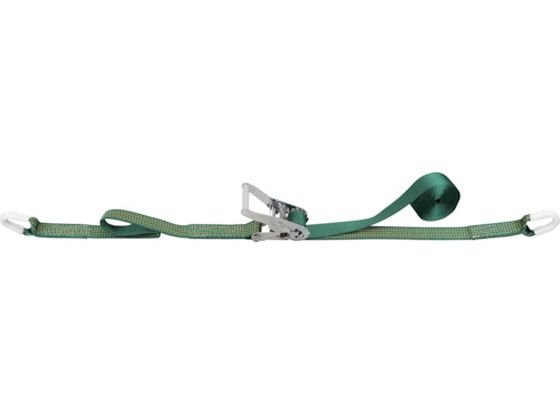 TRUSCO 強力型ベルト荷締機 75mm幅 2500kg アイ