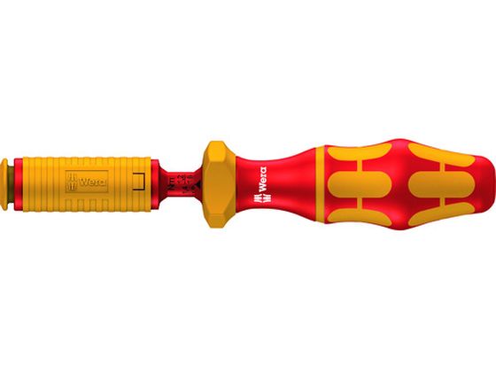 Wera 7440 VDE絶縁トルクドライバー(プレセット)0.3~1.2Nm 074752 Wera 7440 VDE絶縁トルクドライバー(プレセット)0.3~1.2Nm 074752
