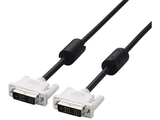 エレコム DVIシングルリンクケーブル デジタル 2m CAC-DVSL20BK エレコム DVIシングルリンクケーブル デジタル 2m CAC-DVSL20BK