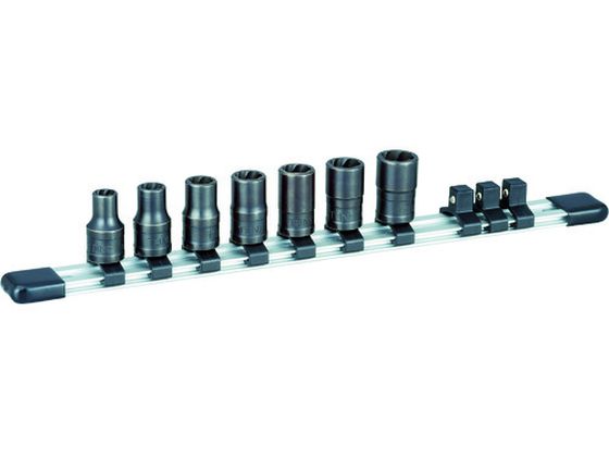 TONE トルネードソケットセット(ホルダー付) 7pcs HTR307 TONE トルネードソケットセット(ホルダー付) 7pcs HTR307