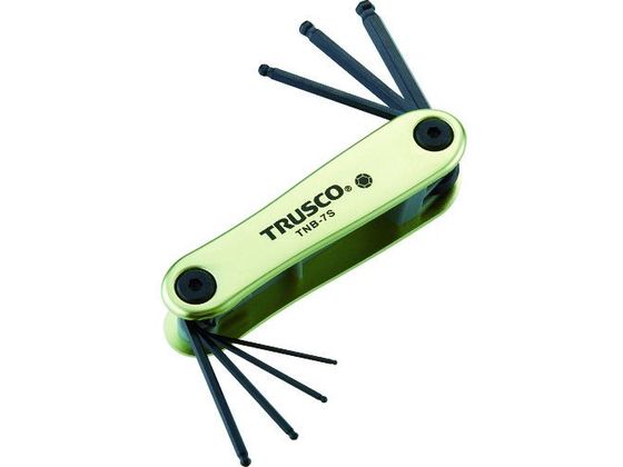 TRUSCO ボールポイント六角棒レンチセット ナイフ式 TNB7S TRUSCO ボールポイント六角棒レンチセット ナイフ式 TNB7S