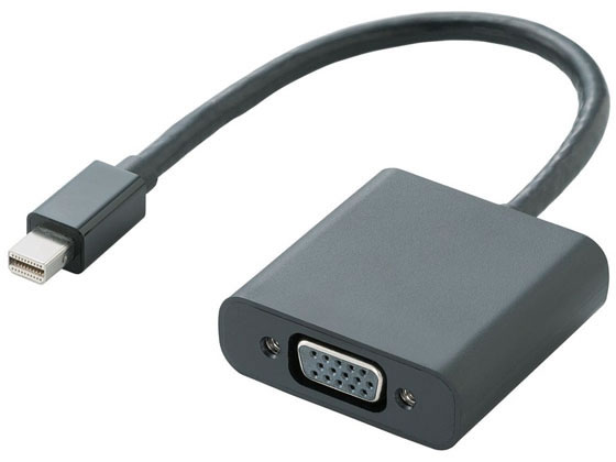 エレコム Mini DisplayPort-VGA変換アダプタ AD-MDPVGABK エレコム Mini DisplayPort-VGA変換アダプタ AD-MDPVGABK