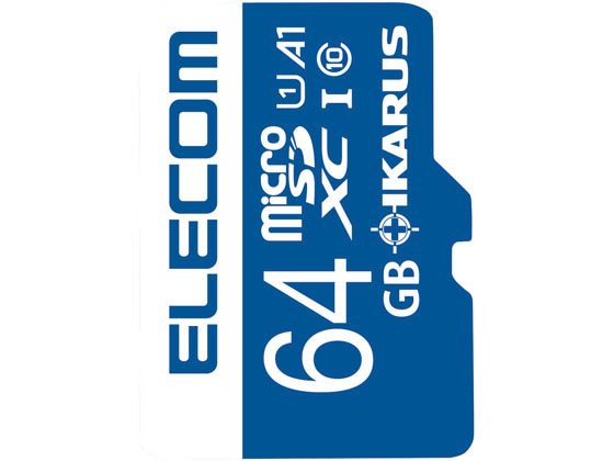 エレコム microSDXCメモリカード UHS-I 64GB MF-MS064GU11IKA