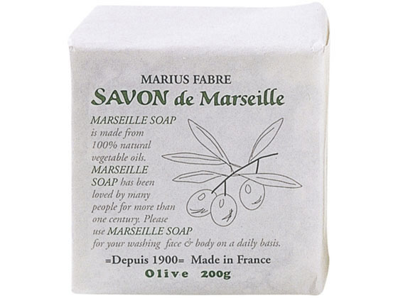 ジーピークリエイツ サボンドマルセイユ 無香料 200g オリーブN