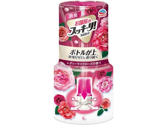 アース製薬 お部屋のスッキーリ 消臭芳香剤 レディライクロース 400mL