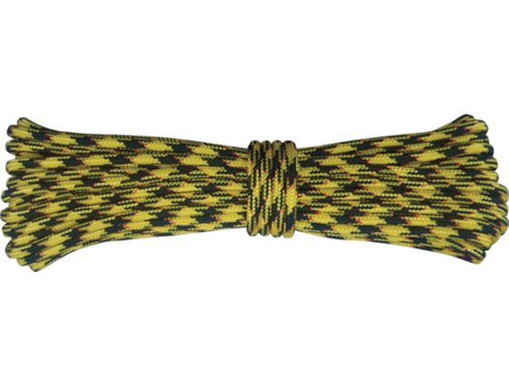 ユタカメイク 強力カラーコード 4mm×10m(黄／黒) SCC-403