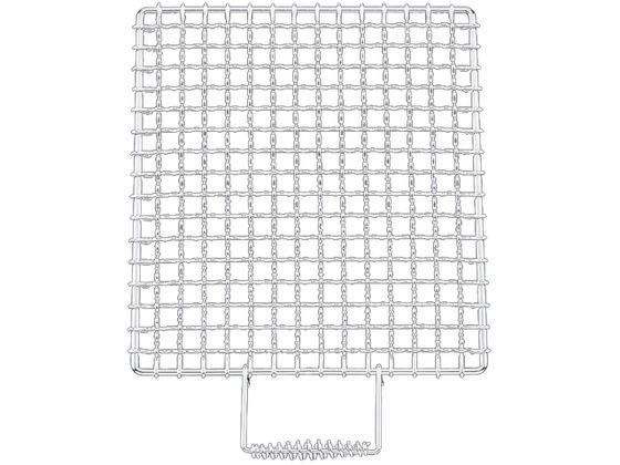 ●外寸：３３０×３００ｍｍ●材質：クロームメッキ●直径２．５×１３ｍｍ目（クリンプ目）●自在バネ取手（片手）