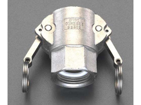 エスコ 雌ねじカップリング ステンレス製 G2