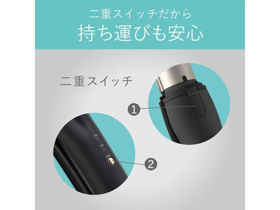 KOIZUMI コードレス2WAYアイロン ブラック KHR7440Kが6,627円