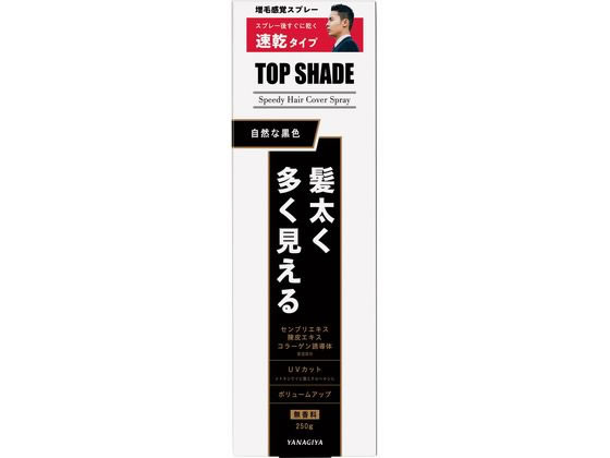 柳屋本店 トップシェード スピーディーヘアカバースプレー ラージ 黒色