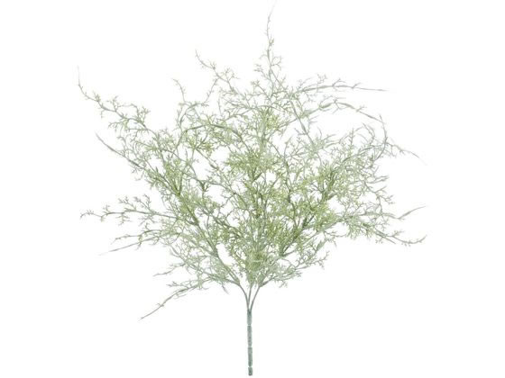 YDM 造花 プラスチックシダーブッシュ ホワイトグリーン