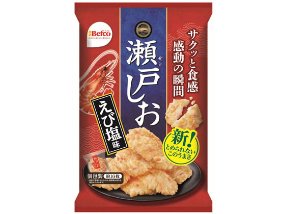 栗山米菓 瀬戸しお えび塩味 83g 栗山米菓 瀬戸しお えび塩味 83g
