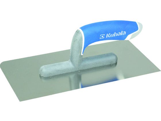 Kubala ステンレスコテ 270×130mm グリップハンドル 丸角 0266