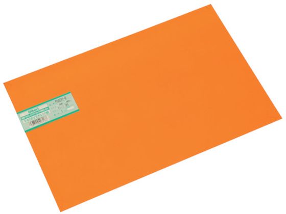 光 ポリスチレン板 オレンジ透明 300×450×1.0mm PS4031-6
