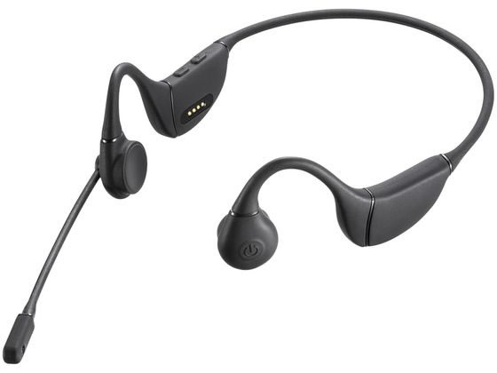 サンワサプライ 骨伝導ヘッドセット MM-BTSH65BK サンワサプライ 骨伝導ヘッドセット MM-BTSH65BK
