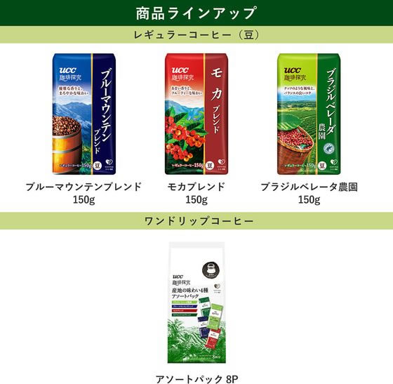 UCC 珈琲探究 ワンドリップコーヒー アソートパック 8P 351744が912円