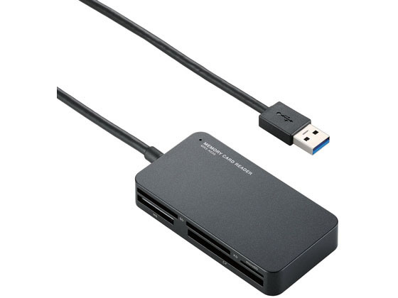 エレコム USB3.0対応メモリカードリーダー MR3-A006BK エレコム USB3.0対応メモリカードリーダー MR3-A006BK