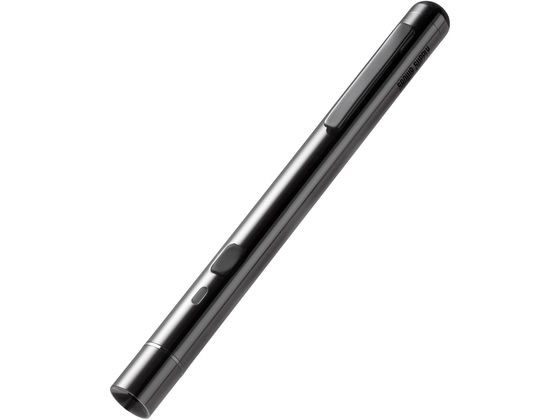 サンワサプライ 照射径可変グリーンレーザーポインター LP-GL1019BK