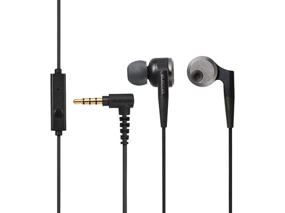 エレコム ステレオヘッドホンマイク Grand Bass EHP-GB100MBK エレコム ステレオヘッドホンマイク Grand Bass EHP-GB100MBK