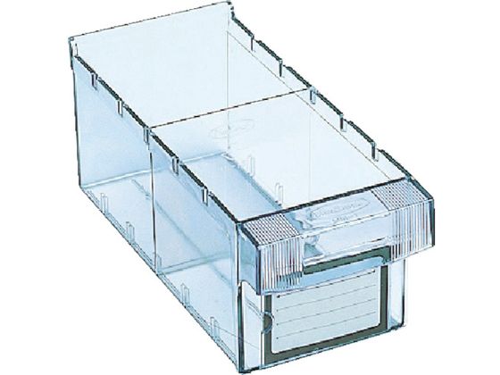 TRUSCO 樹脂製引出し 内寸111×264×108 透明 MM-1