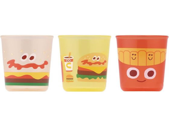 スケーター 抗菌 ベビーコップ 3P バーガーコンクス BCUP1AG スケーター 抗菌 ベビーコップ 3P バーガーコンクス BCUP1AG