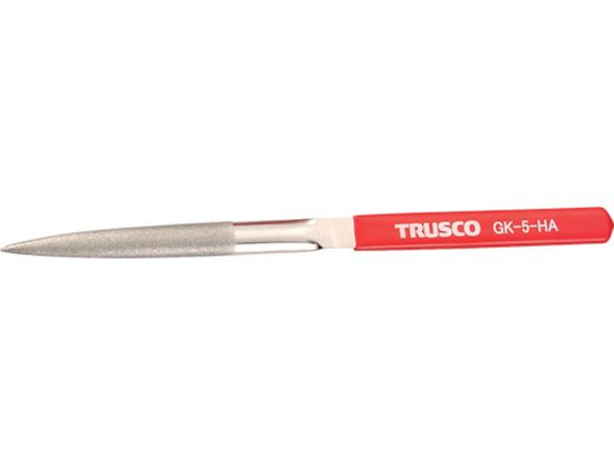 TRUSCO ダイヤモンドヤスリ 鉄工用 5本組 半丸 GK-5-HA TRUSCO ダイヤモンドヤスリ 鉄工用 5本組 半丸 GK-5-HA