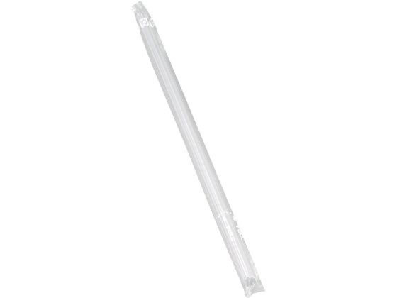 シバセ工業 カラーストロー透明袋入り 500本入 ストレート クリア シバセ工業 カラーストロー透明袋入り 500本入 ストレート クリア