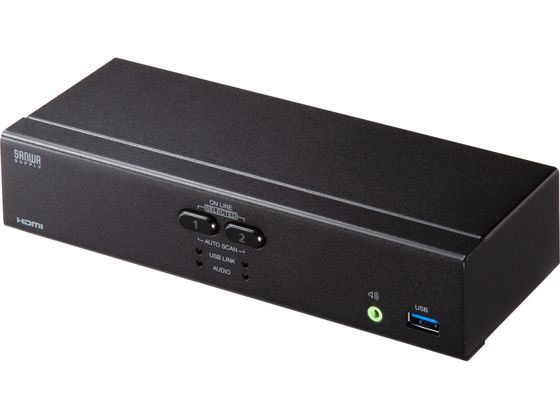 サンワサプライ 4K対応HDMIパソコン自動切替器(2:1) サンワサプライ 4K対応HDMIパソコン自動切替器(2:1)