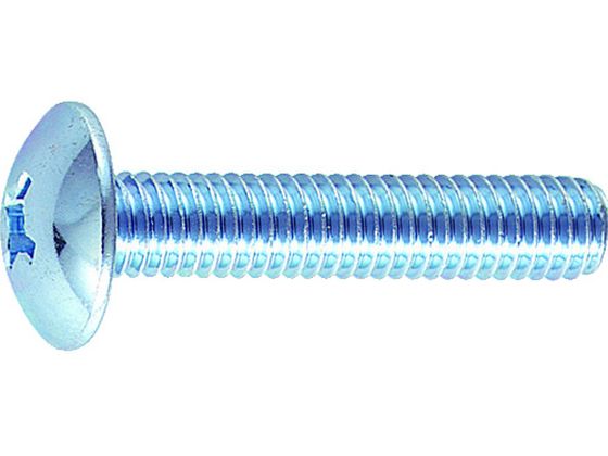 TRUSCO トラス頭小ネジ ユニクロ 全ネジ M6×25 55本入 B04-0625 TRUSCO トラス頭小ネジ ユニクロ 全ネジ M6×25 55本入 B04-0625