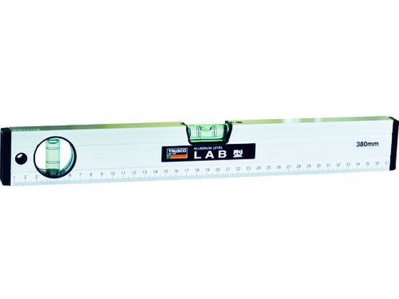 TRUSCO 箱型アルミレベル 380mm LAB-380 TRUSCO 箱型アルミレベル 380mm LAB-380